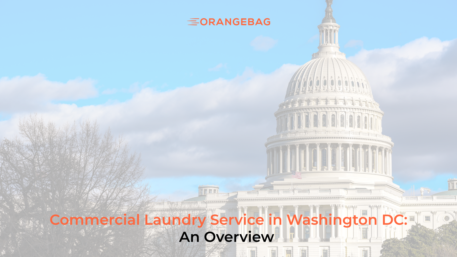 Commercial Laundry Service in Washington DC: An Overview