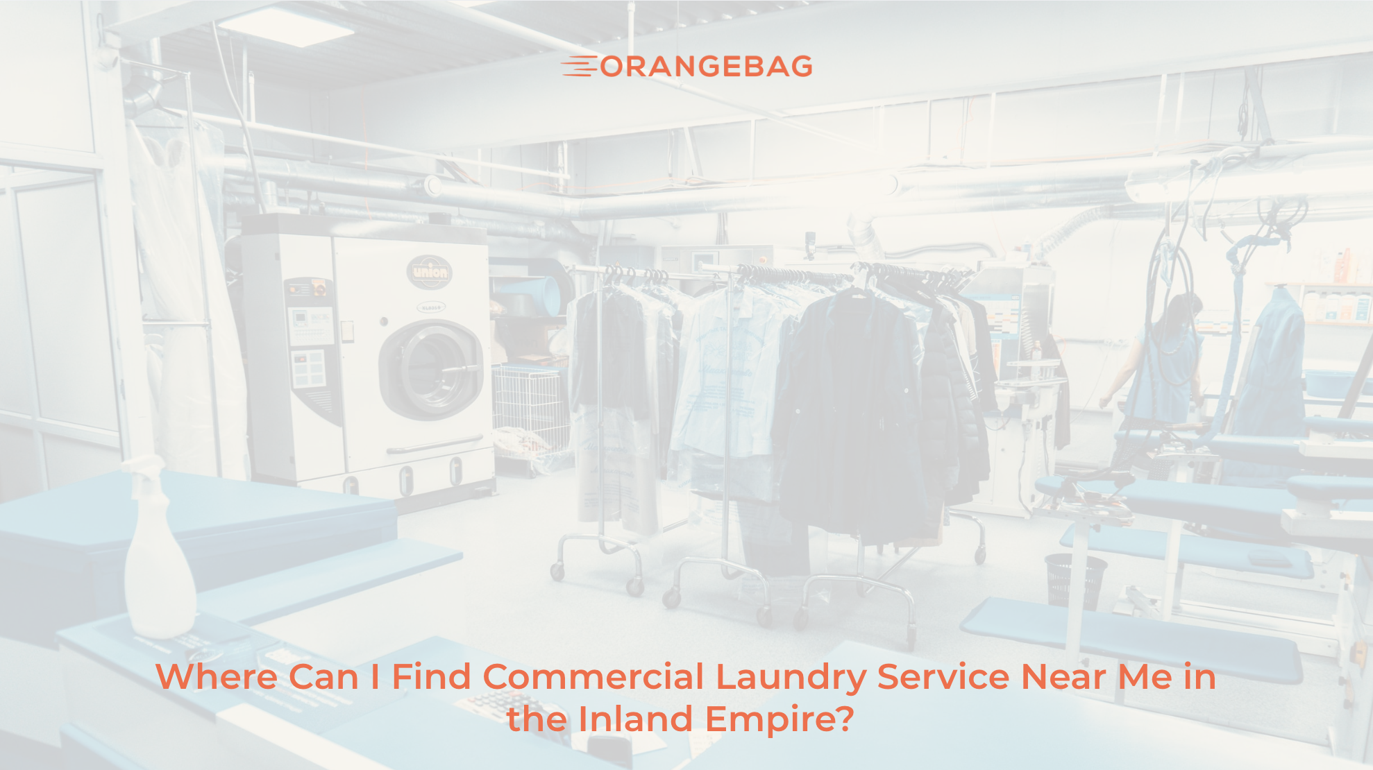 Where Can I Find Commercial Laundry Service Near Me in the Inland Empire?