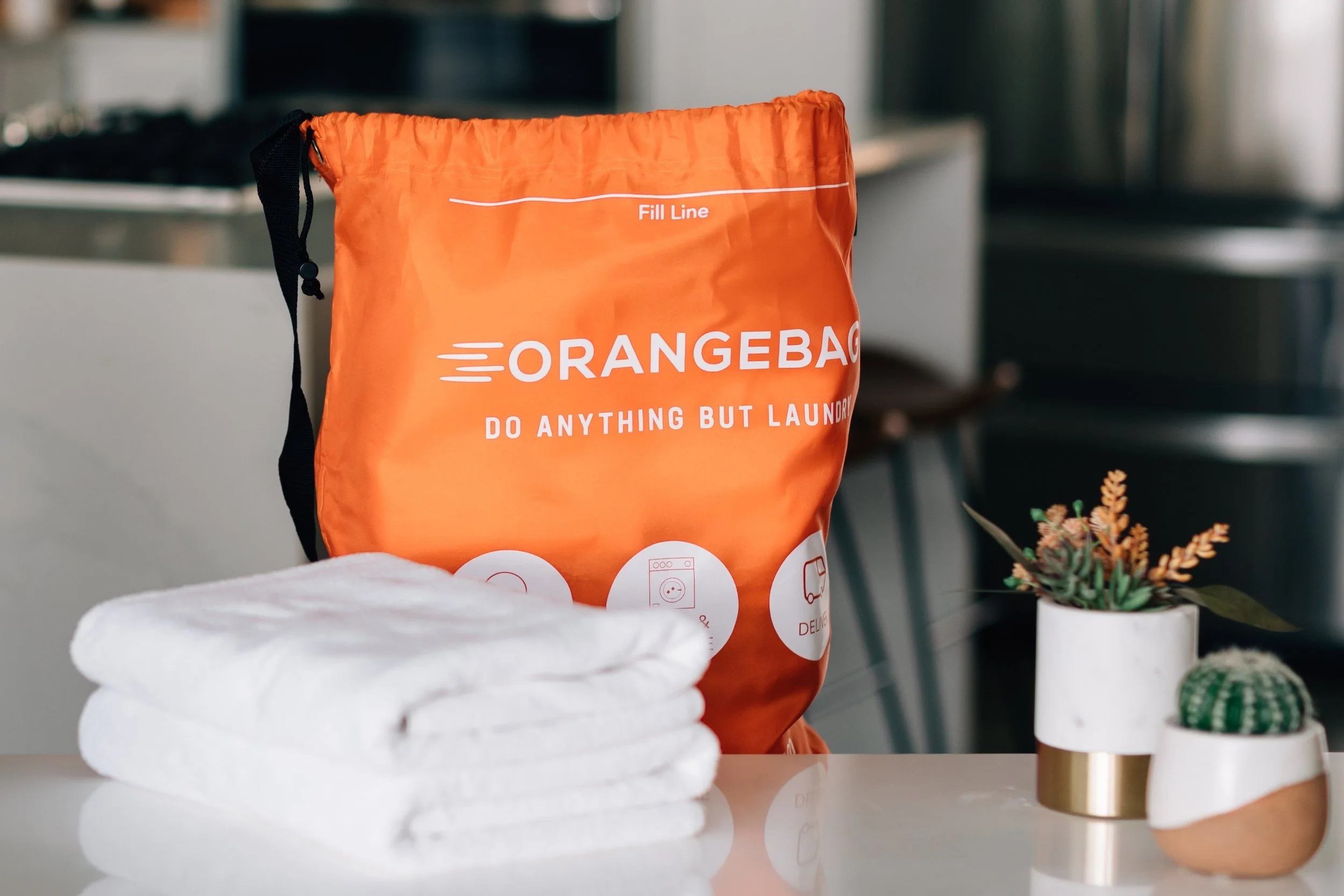 OrangeBag Laundry Pickup & Delivery Service for Gyms & Yoga Studios