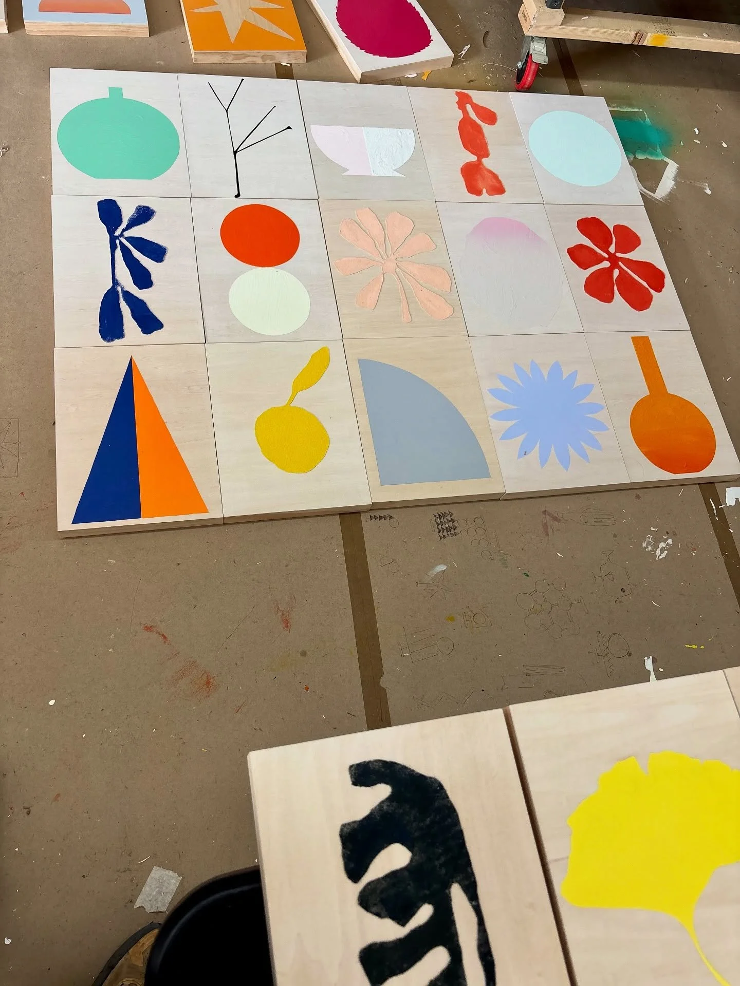 Laura Deems x Cameron Ritcher Collaboration 🌶️ | Works in Progress but loving this palette #lauradeems #cameronwilsonritcher @cameronwilsonritcher