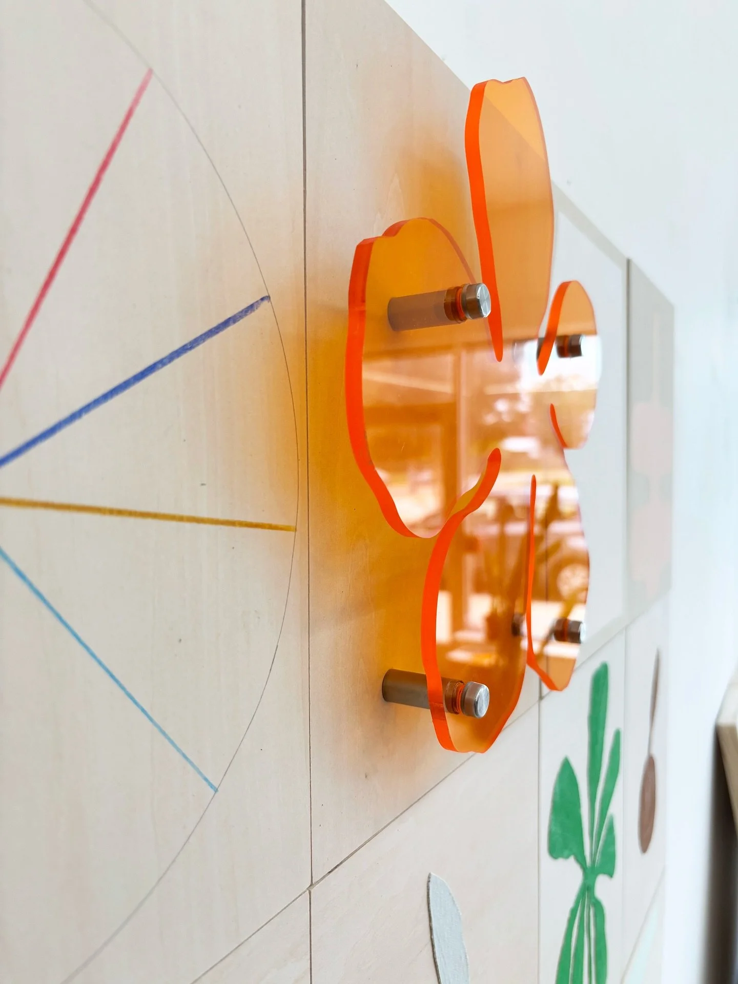 Detail shot of &ldquo;Queens Day Off&rdquo; for good measure | Laura Deems x Cameron Ritcher Collaboration &mdash; November 2025 @cameronwilsonritcher