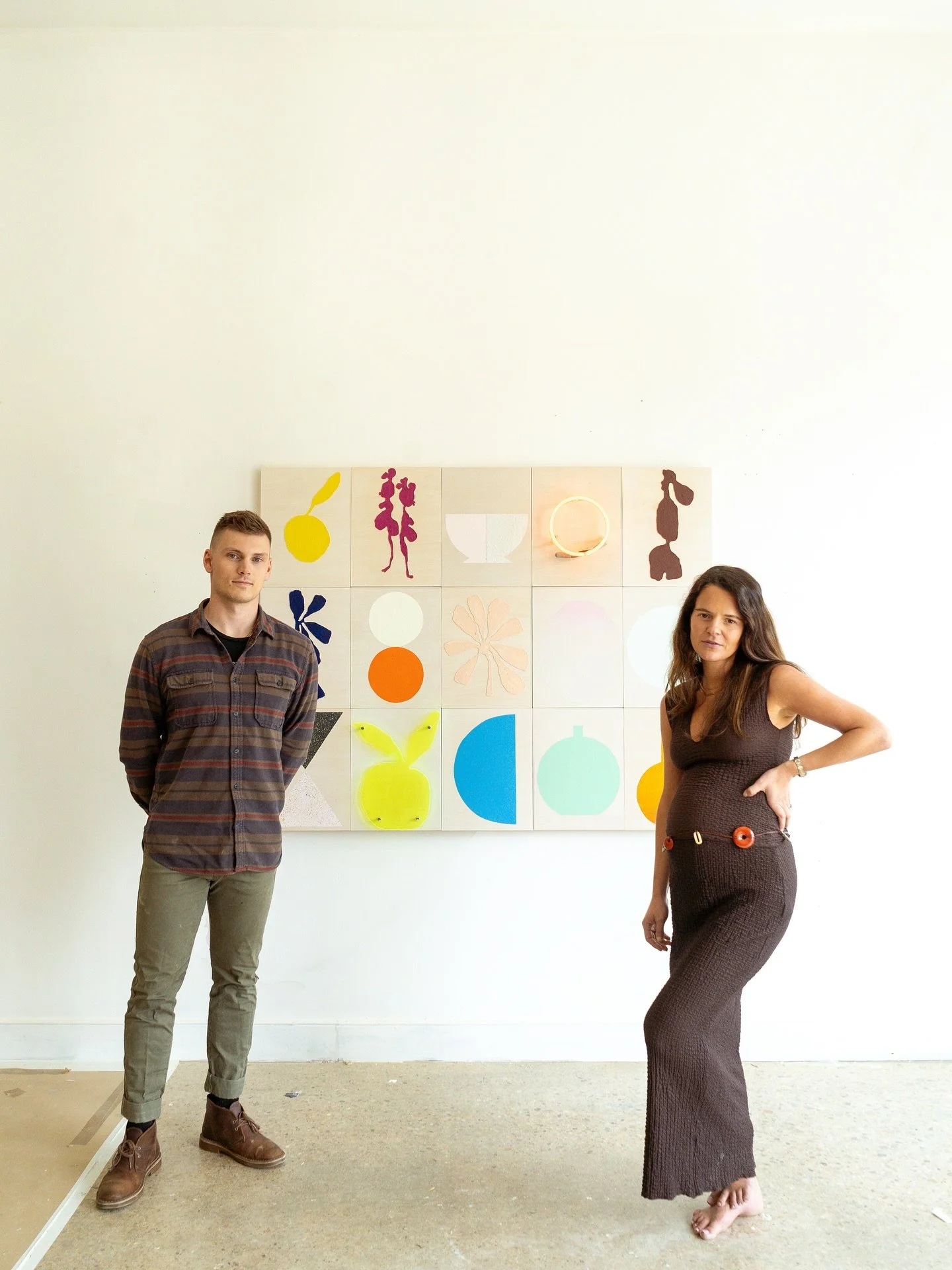 Off Grid is a collection born out of a collaboration between fine artists Laura Deems and Cameron Wilson Ritcher | Leading with form, color, and storytelling, the collection offers an intersection between the two artists&rsquo; motifs and practices. 