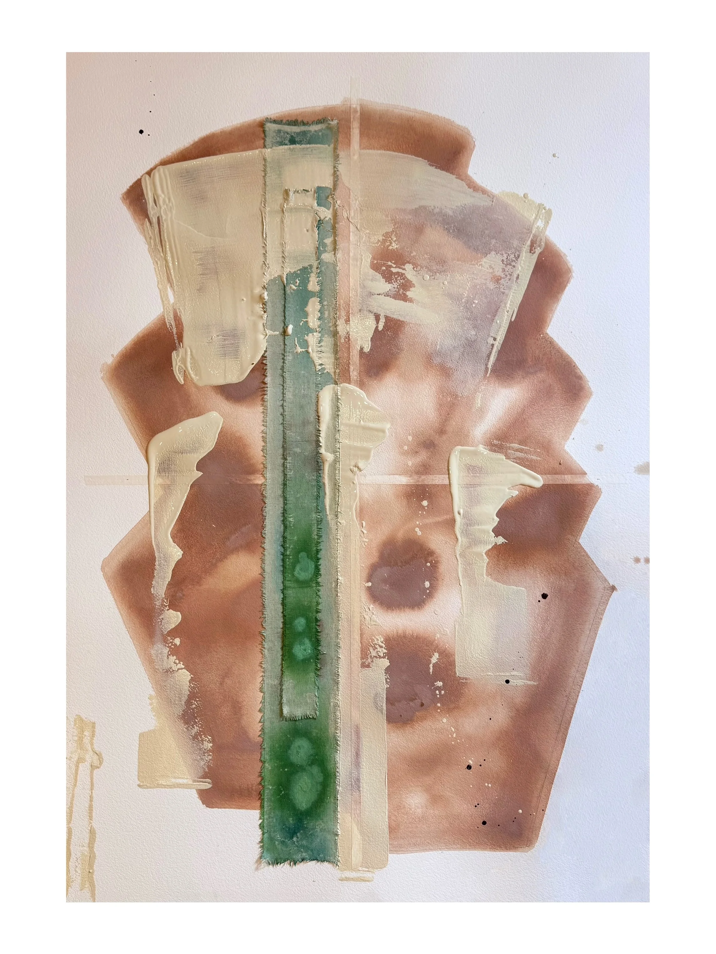&ldquo;Connect the Dot&rdquo;, 2026 | Mixed Media on Heavyweight Paper | Available
