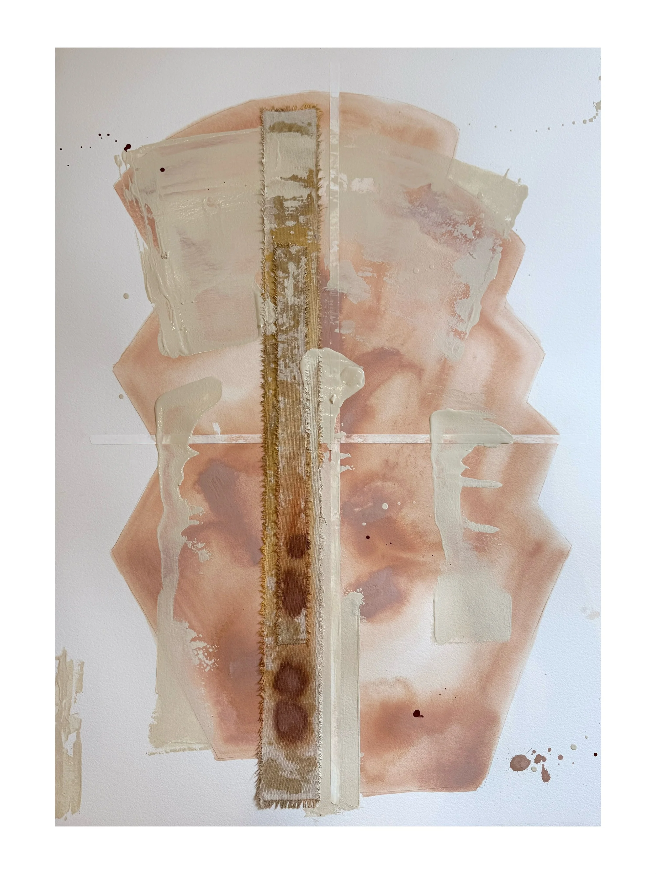 (!!!!!!) I will have new works on paper available from the studio beginning tomorrow &mdash; Thursday, October 29 &mdash; www.lauradeems.com 📿