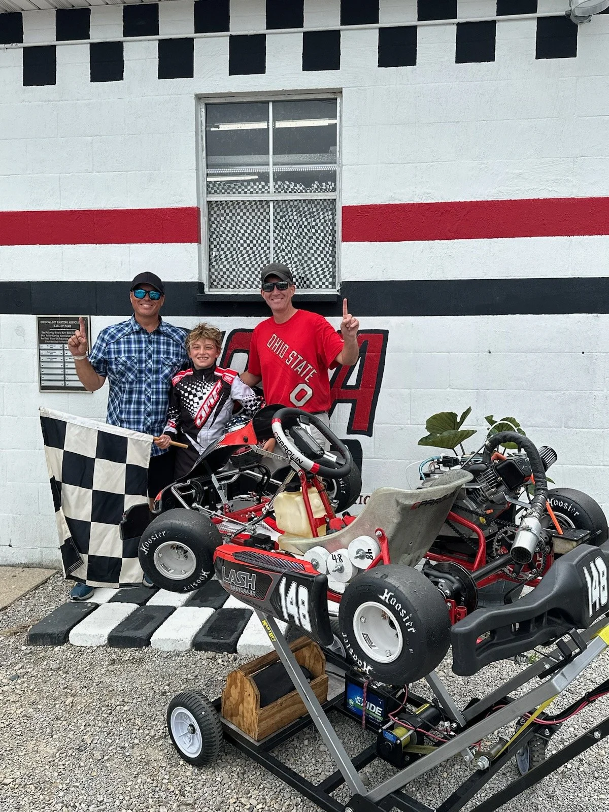 Robert Lash Go Kart LO206 Winner GNJ Kart Track Saturday Sportsman Feature