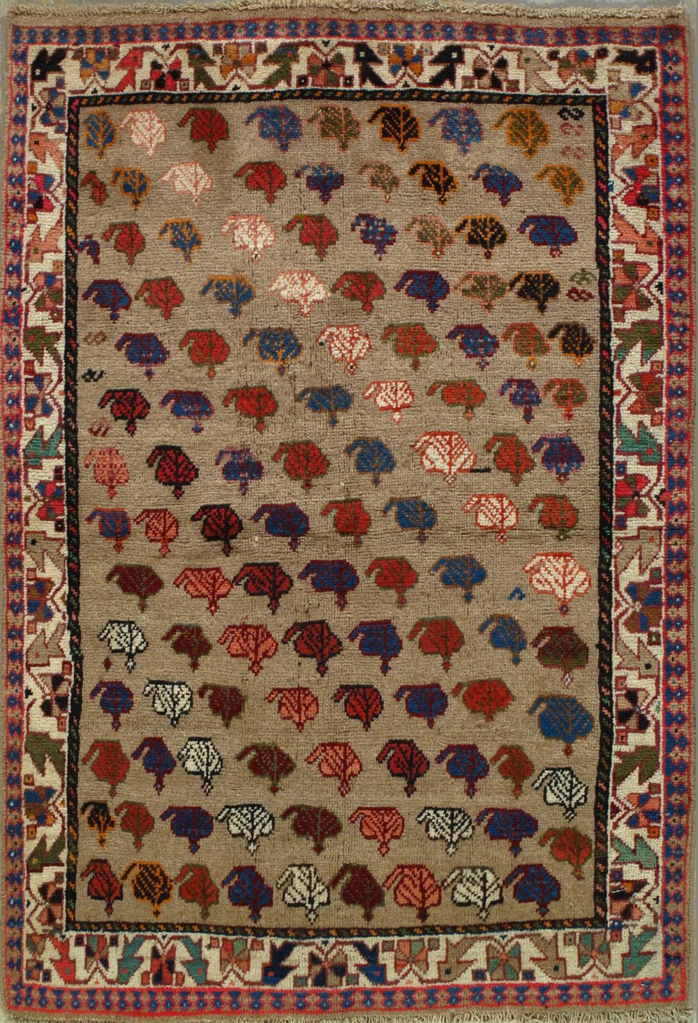 Vintage Gabbeh #482MARCH  3'3 x 4'9 — FIRST RUGS