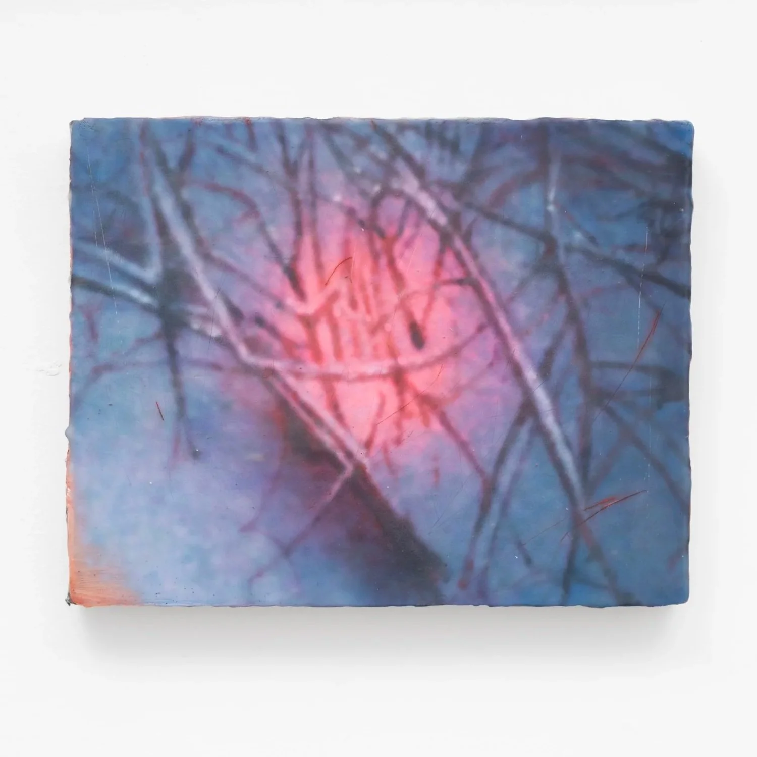all i have is lost
11" x 14"
acrylic, encaustic, oil, pigment on canvas stretched over handmade wood panel
2026