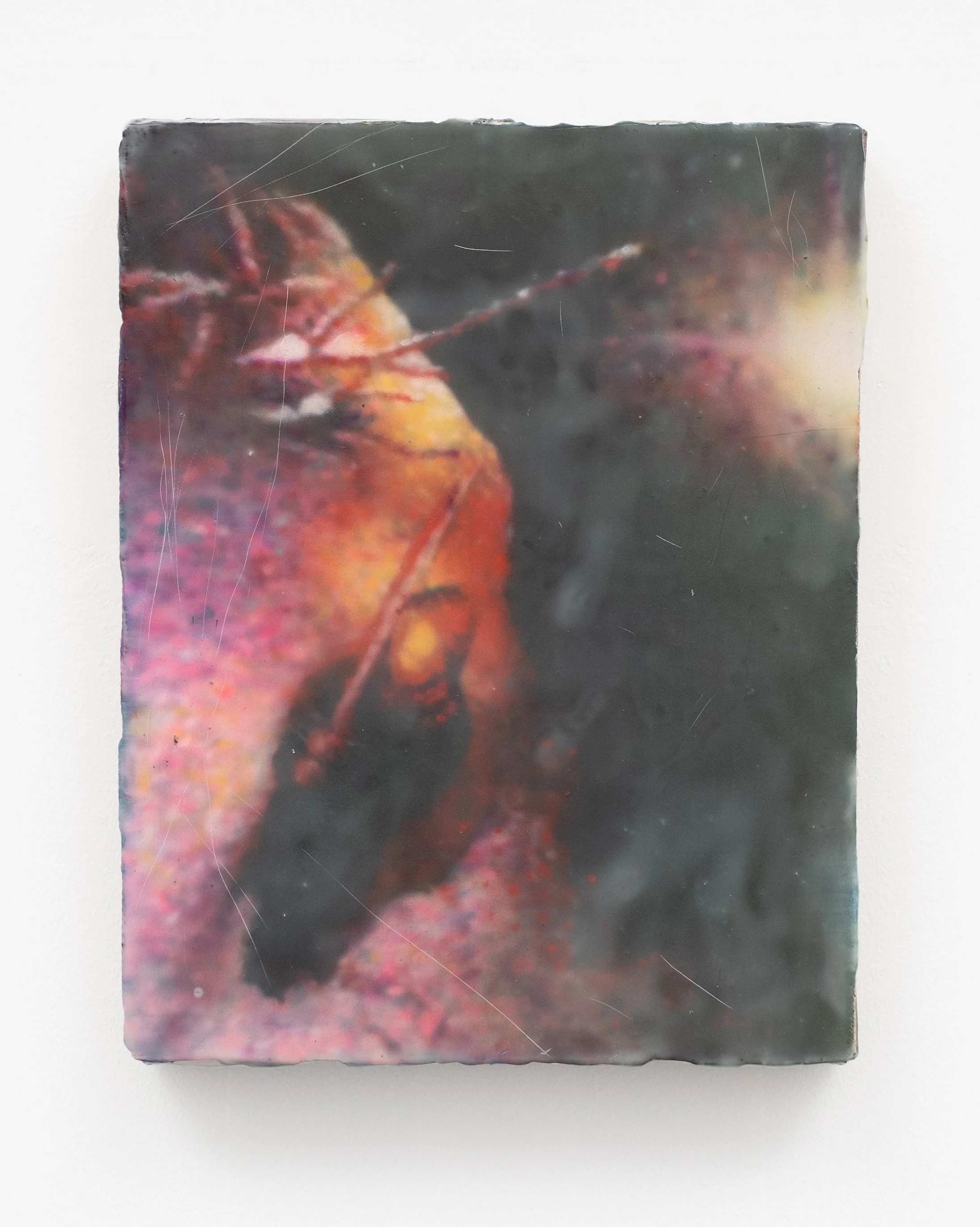an eternity
11" x 14"
acrylic, encaustic, pigment on canvas stretched over handmade wood panel
2026