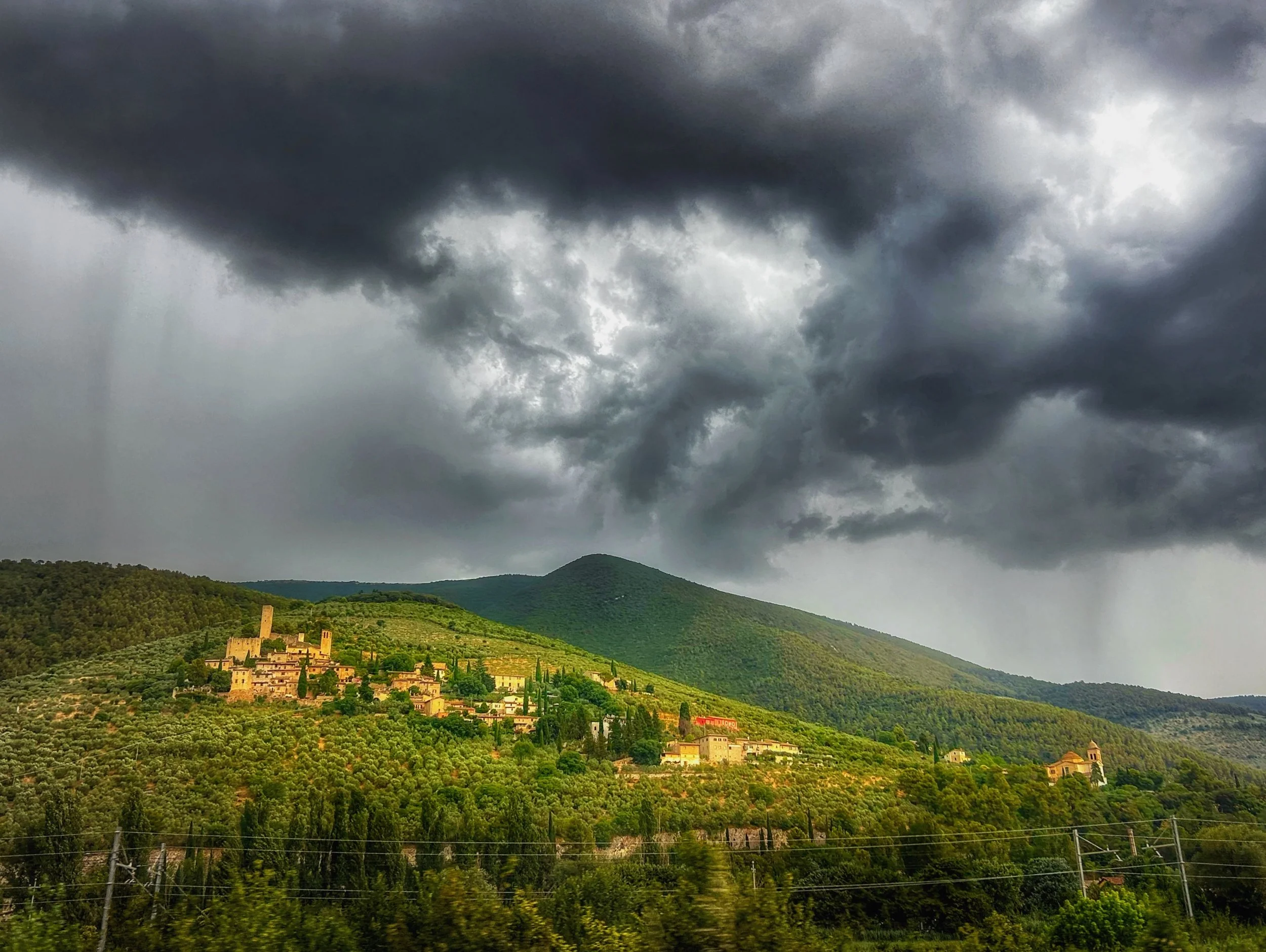Dark Skies, Old Walls