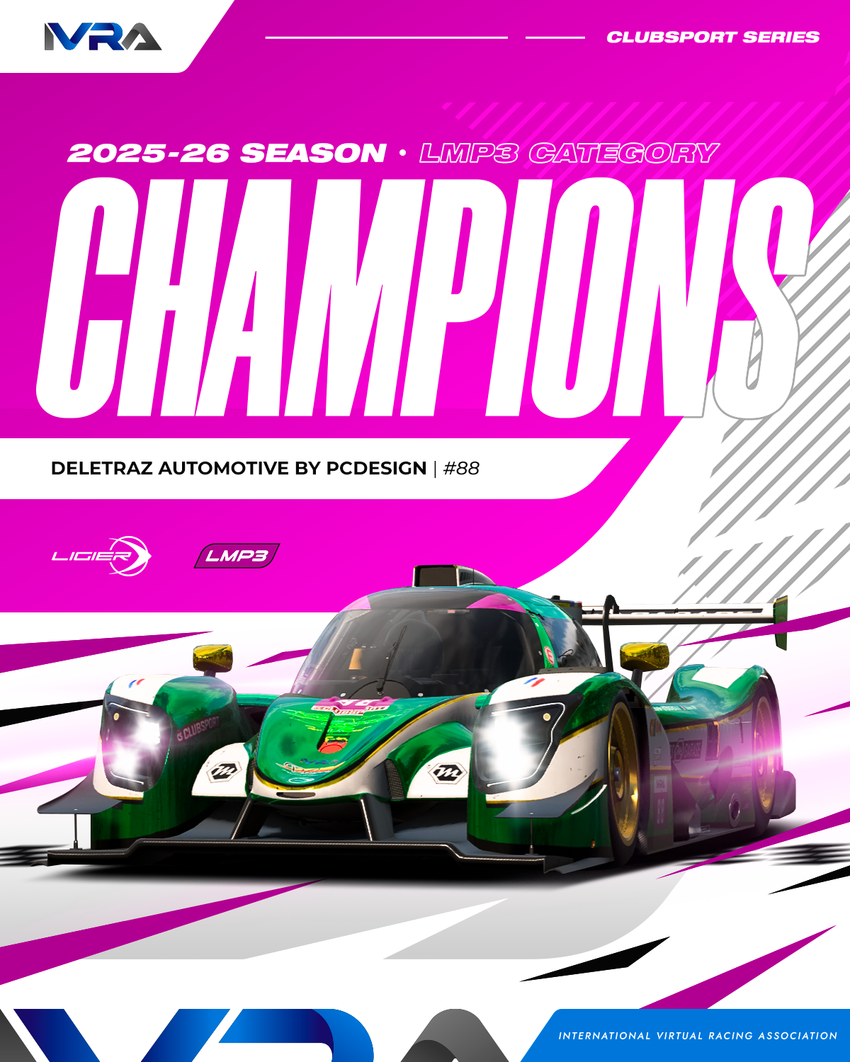 LMP3 CHAMPION - #88 Deletraz Automotive.png