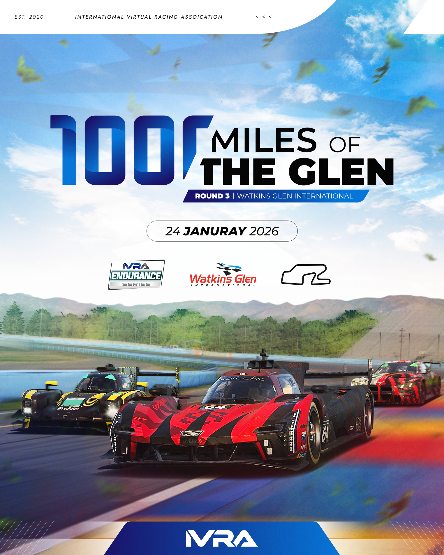 IVRA - RACE DAY Graphic 2025-26 - ENDURANCE - 1000 Miles at the Glen (Made by Ludovic Zkn) v1.png