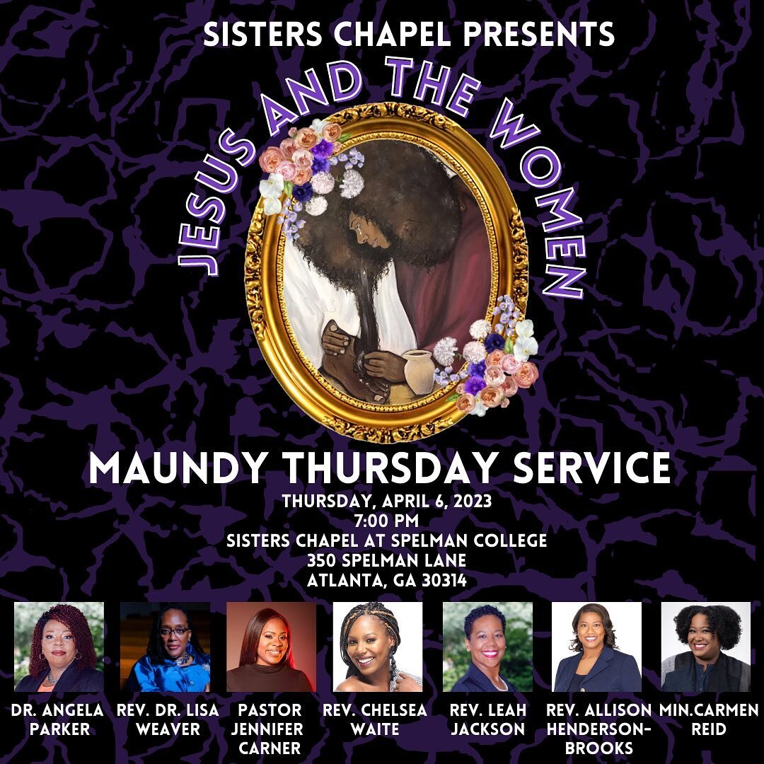 you can always sit with us! in fact, come sit with us on Thursday! 
.
.
we invite you to join us for an incredible Maundy Thursday service at @spelmansisterschapel. these fire-breathing, life-speaking women will proclaim through the Sung, Danced and 
