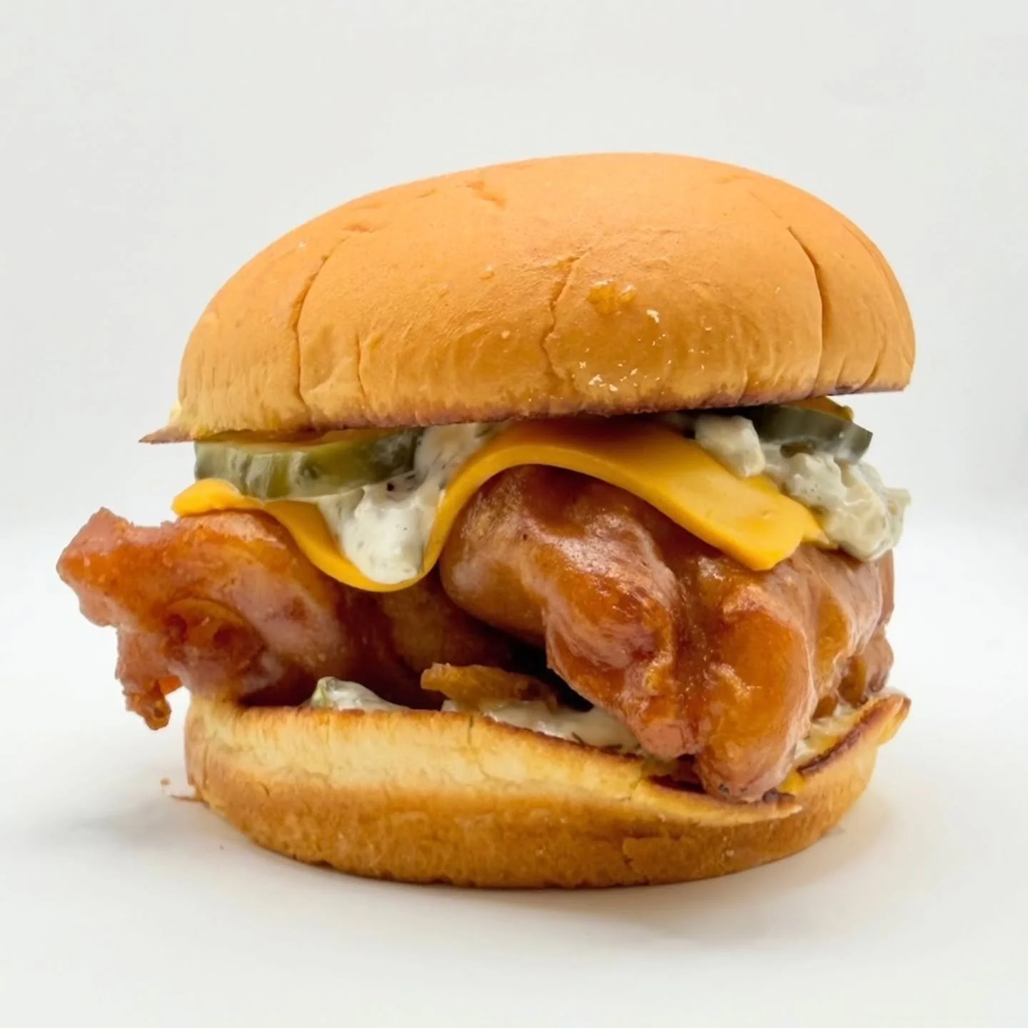 Our annual ✨️FISH FILLET SANDWICH✨️ is BACK!

Available  FRIDAY APRIL 3... maybe sticking around for the weekend 👀

Haddock fillet, in-house tartare sauce, sweet pickles &amp; american cheese