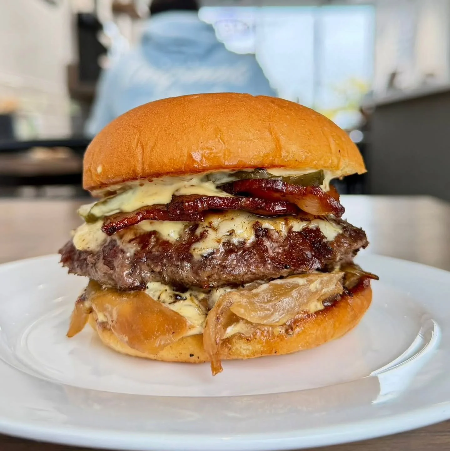 Happy National Burger Day! 

Love, 
JABS 🍔❤️

PS - This Fancy Cheeseburger will be available starting Monday June 1st! 😏