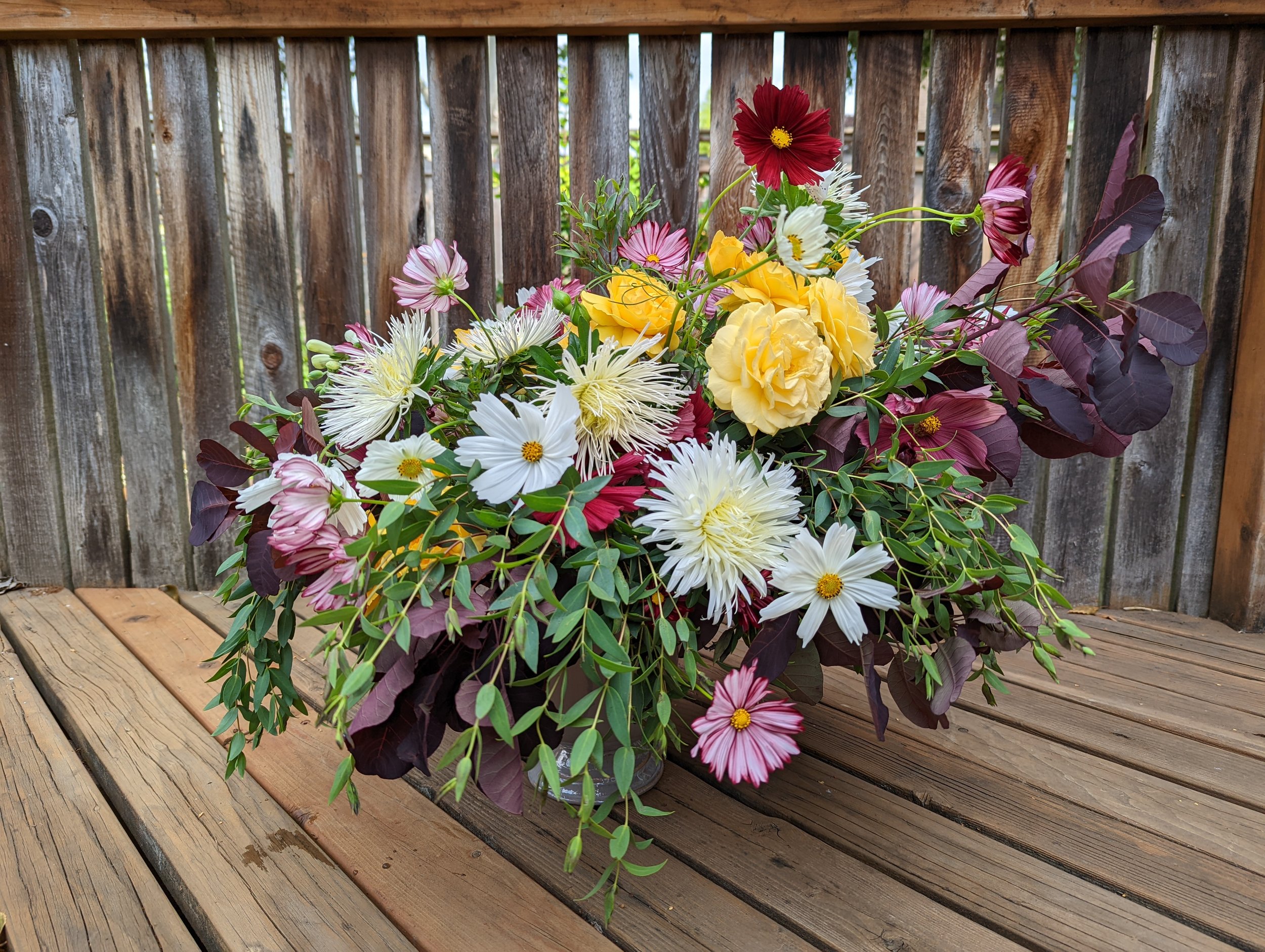 Candide Flowers Sample Bouquets West Seattle Farmer Florist — Candide