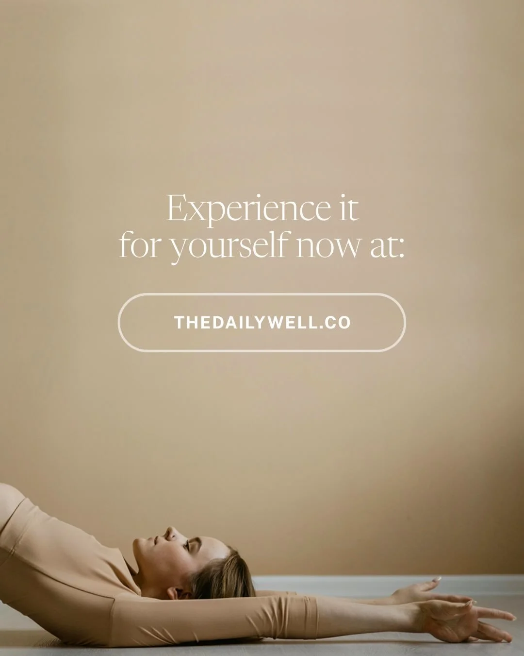 ✨ The new Daily Well is here ✨ Links in bio. 

To our precious community&hellip;thank you.

Your presence, your practice, your trust&hellip; this is what makes The Daily Well possible.

When I transitioned from Lauren Yoga to The Daily Well, it was f