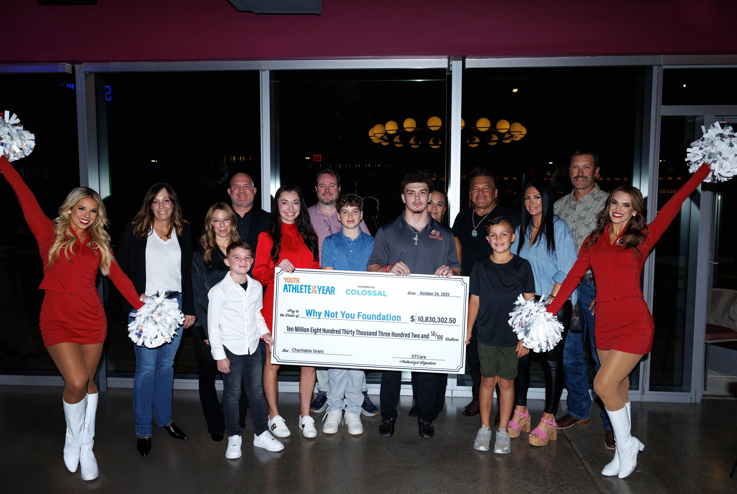 $21.6 million raised to support charity