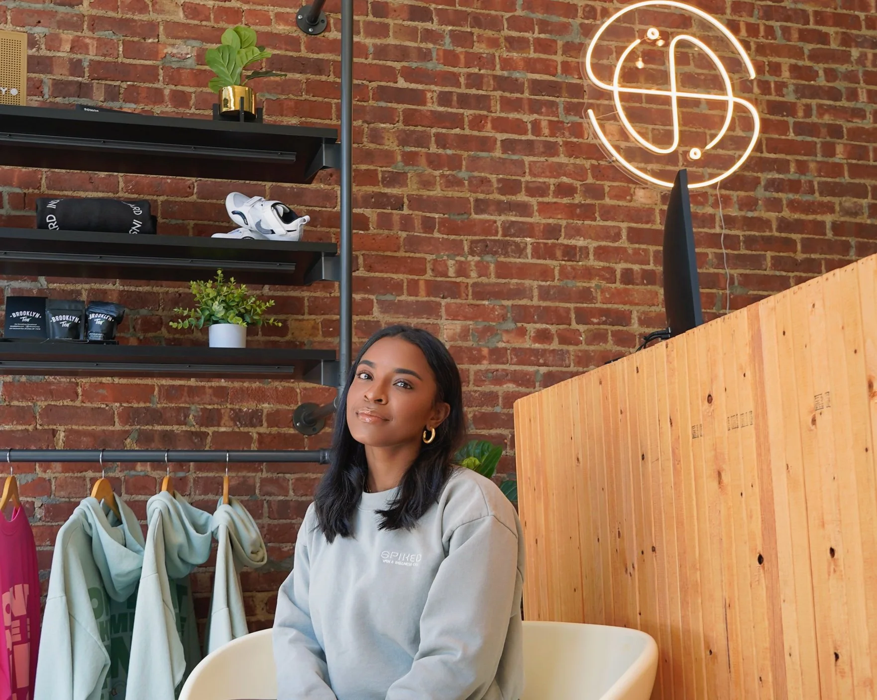 Briana Thompson Founder of Spiked Spin & Wellness Co.