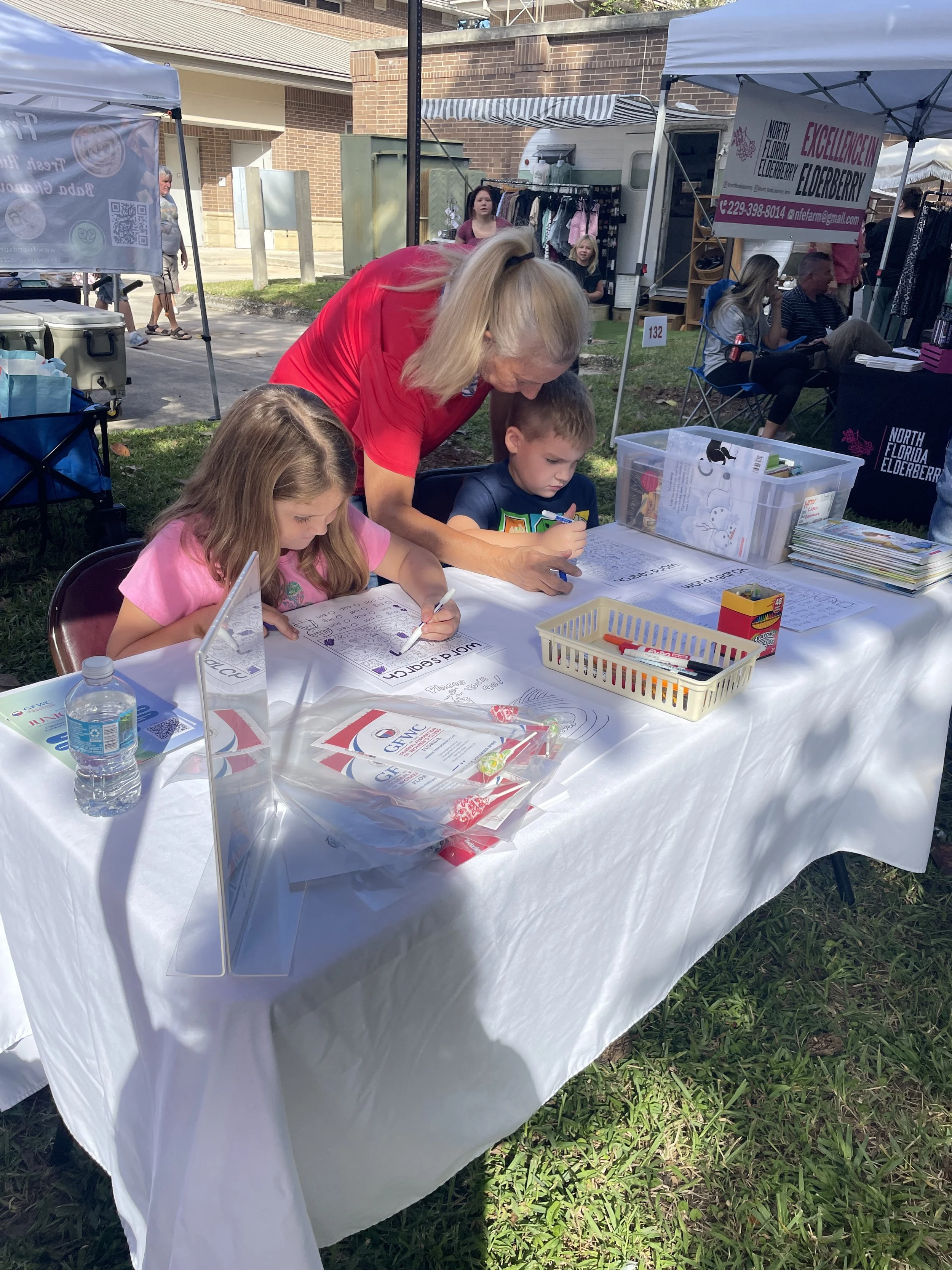 Fall Festival Literacy Activity Table