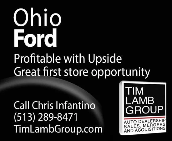 Ohio Ford auto dealership for sale