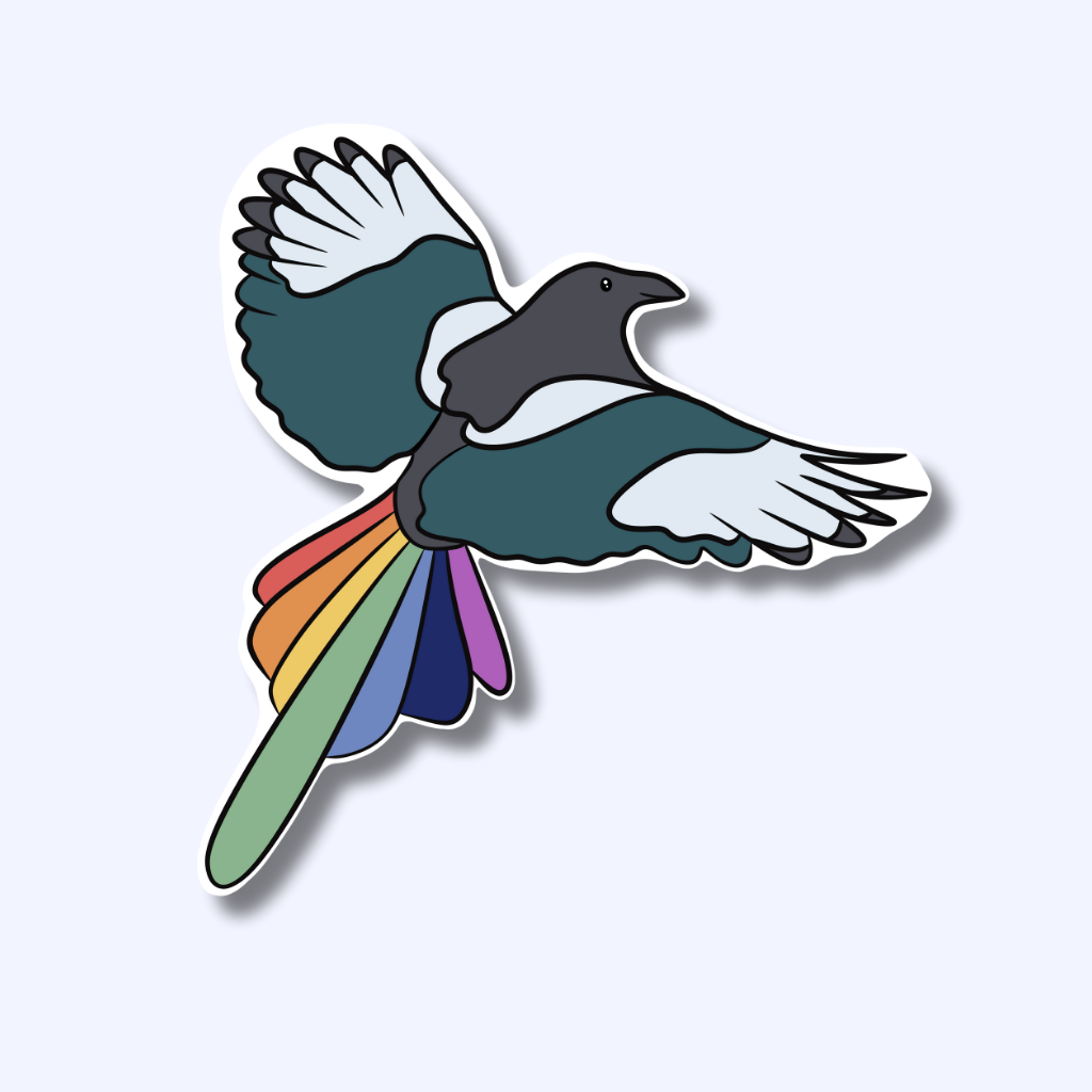 Sticker - Magpie Pride.png