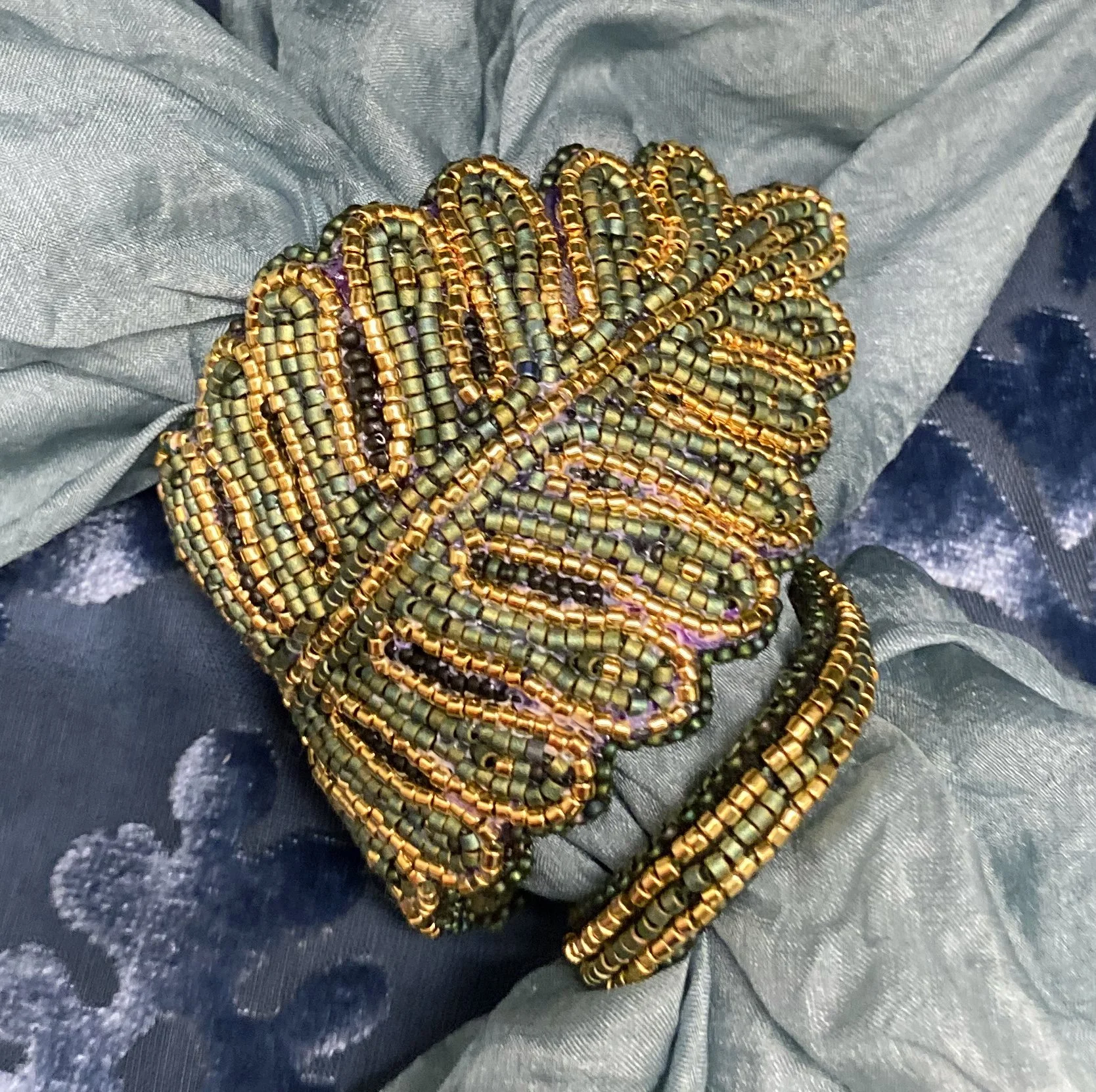 Fern Scarf Ring Kit - Choose Colorway