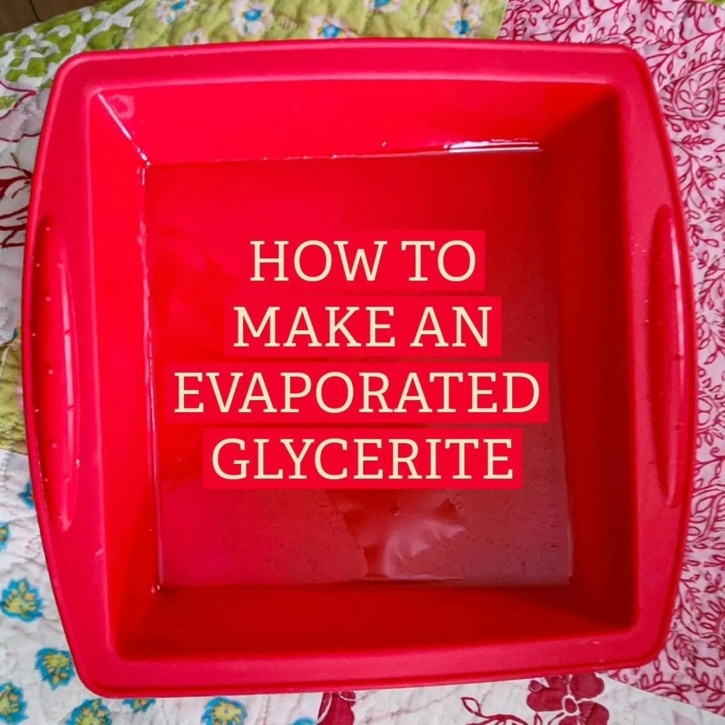 Back by popular demand! The evaporated glycerite method :
🔻 
Though some prefer glycerin-based herbal extracts for many reasons, alcohol is a much better solvent for extracting medicinal constituents from plants. Aromatic compounds extract fairly we