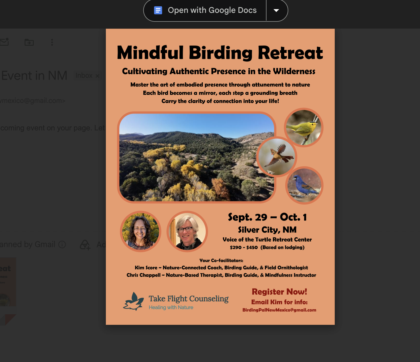 Mindful Birding Retreat