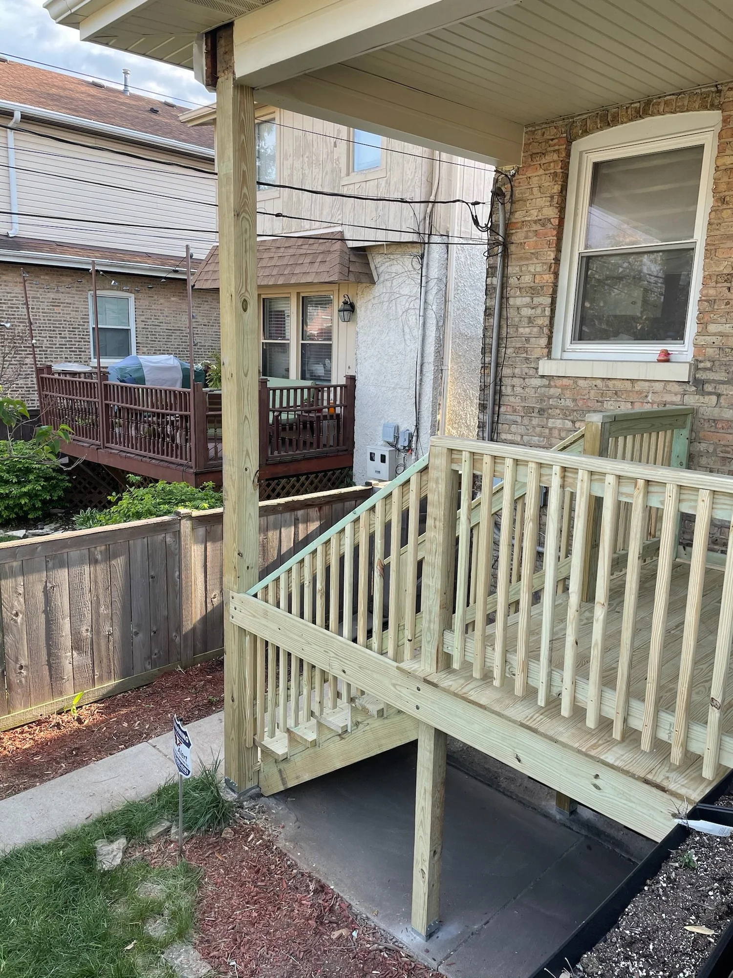 Rear Deck & Railing Refresh — project photo 2