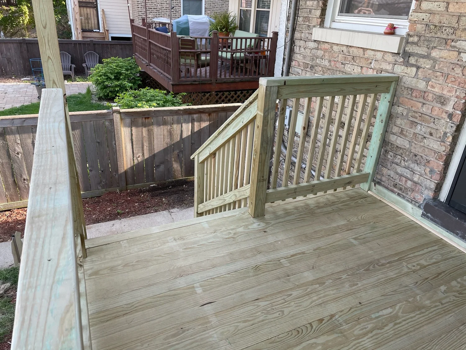 Rear Deck & Railing Refresh — project photo 3