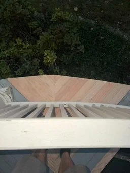 Two-Tone Wraparound Porch Floor — project photo 2