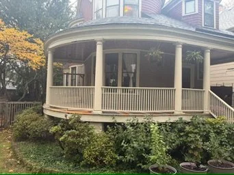 Two-Tone Wraparound Porch Floor — project photo 6