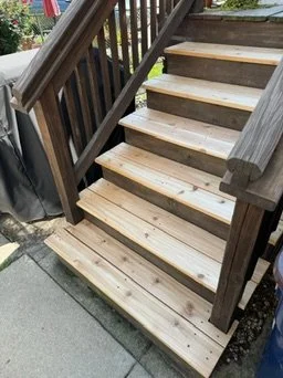 Wood Stair Tread Repairs