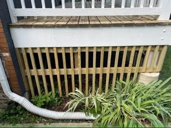 White Porch Lattice & Skirting — project photo 3