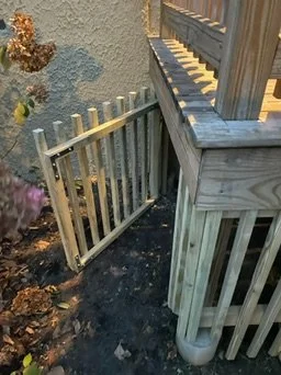 Exterior Stair Handrail Repairs