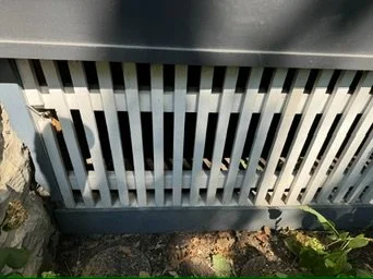 White Porch Baluster Repair
