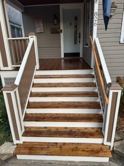 Front Porch Stair & Floor Restoration — project photo 4