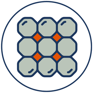 Mosaic tile illustration representing tile installation and repair