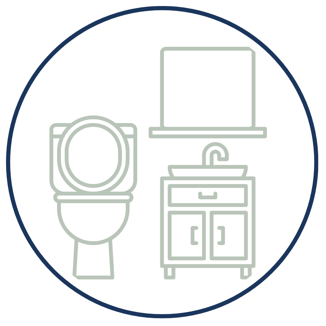 Illustration of bathroom renovation services