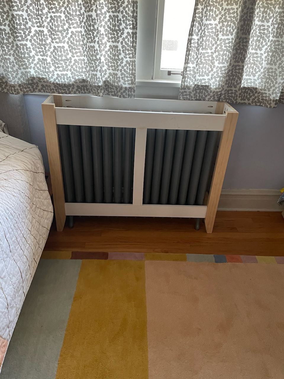 Wood-Framed Radiator Screens