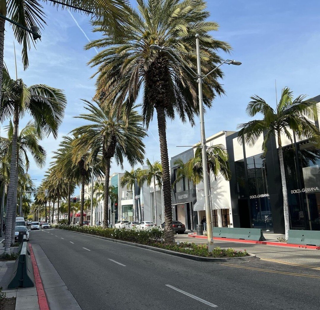 Rodeo Drive in Beverly Hills, Where Everyone Can Feel Bougie for