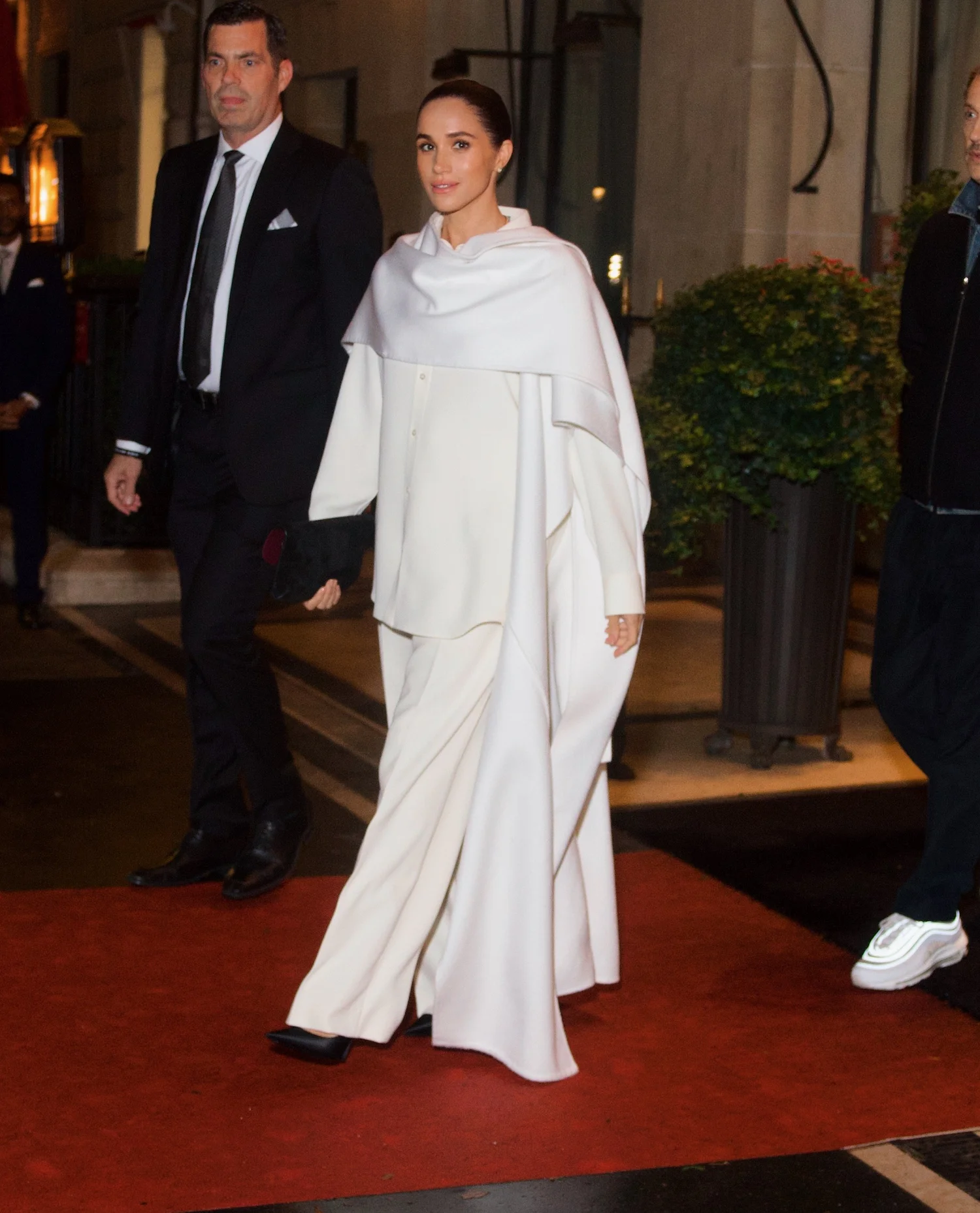 Meghan Markle, Duchess of Sussex Wearing Balenciaga Summer 26