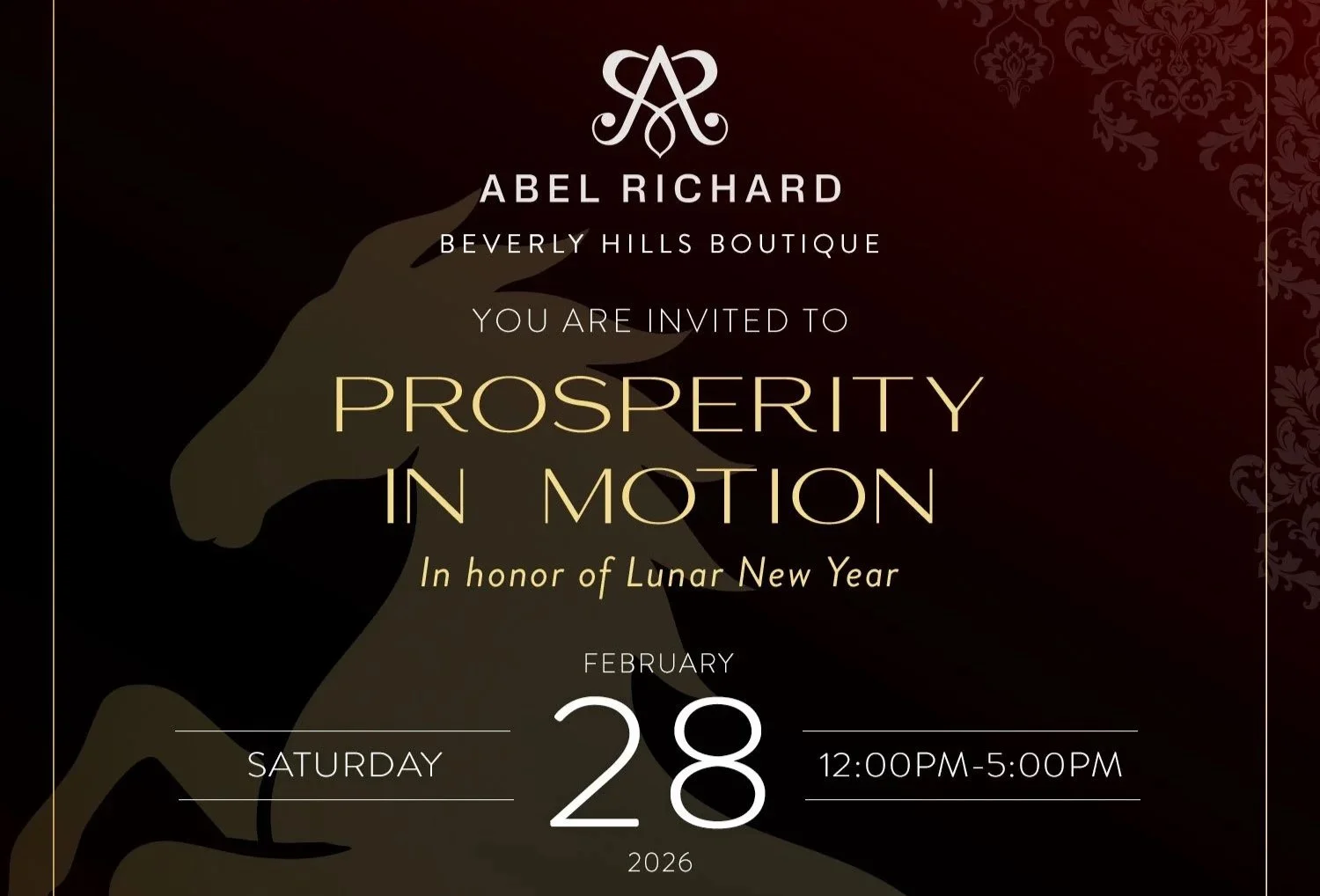 Prosperity in Motion at Abel Richard Boutique Beverly Hills