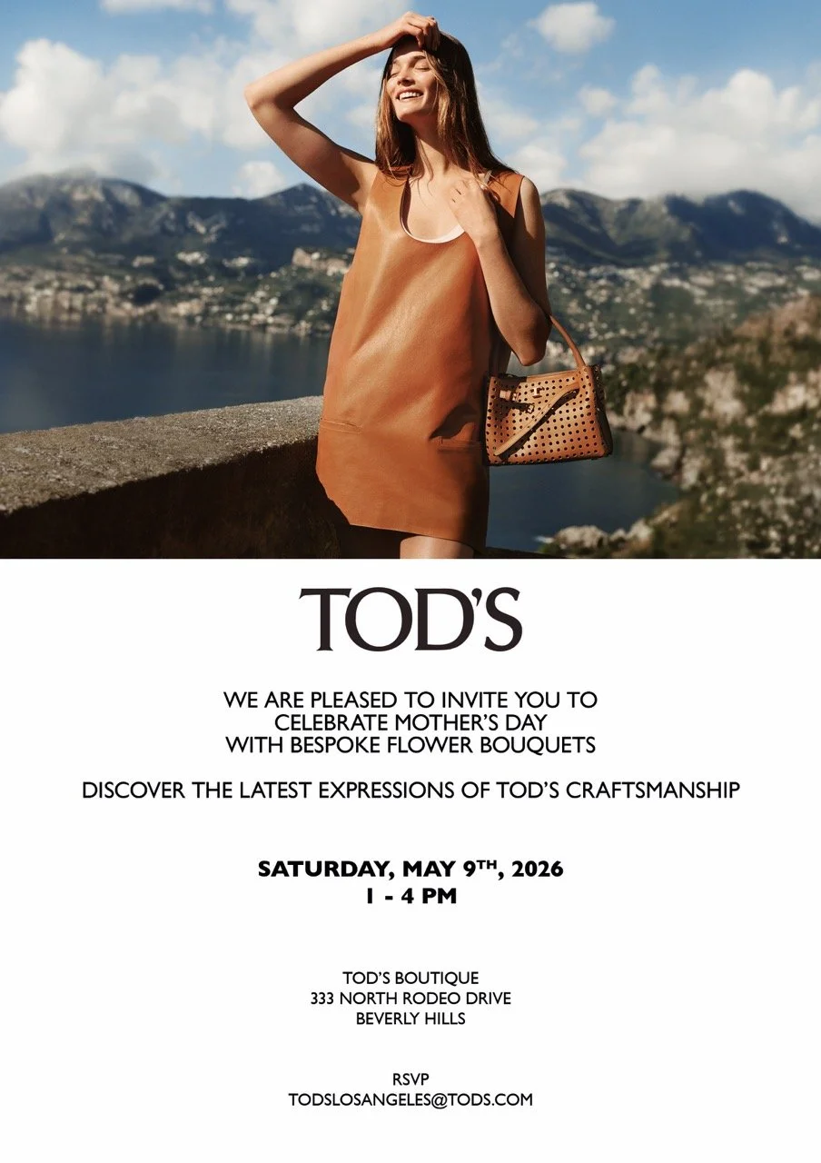 Celebrate Mother’s Day with TOD’s on Rodeo Drive