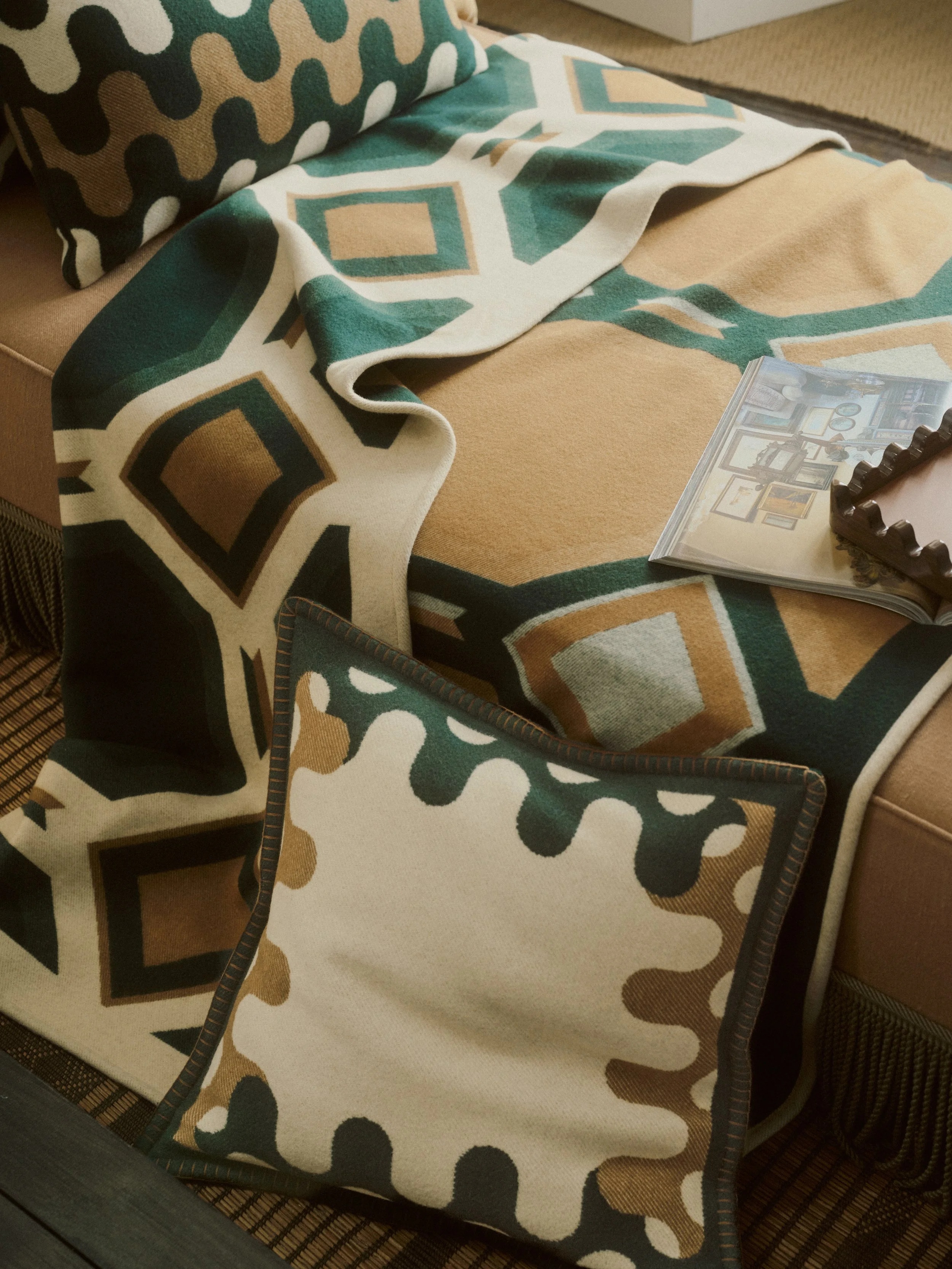 Frette Introduces Design Reform, A Study in Geometric Design