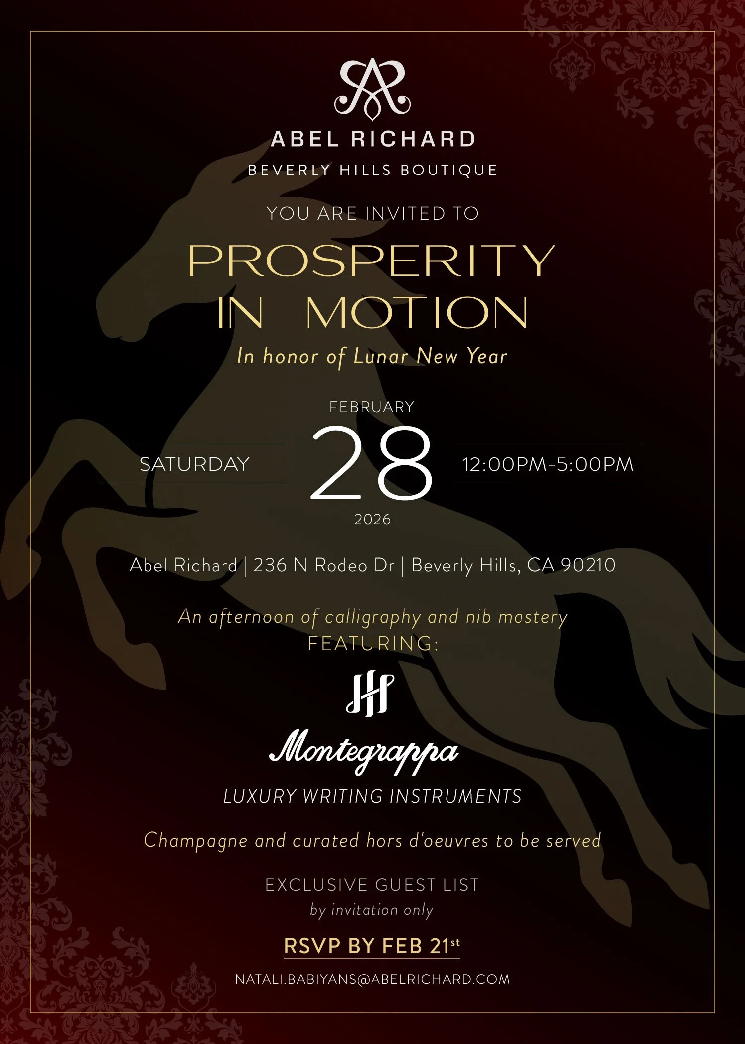 Prosperity in Motion at Abel Richard Boutique