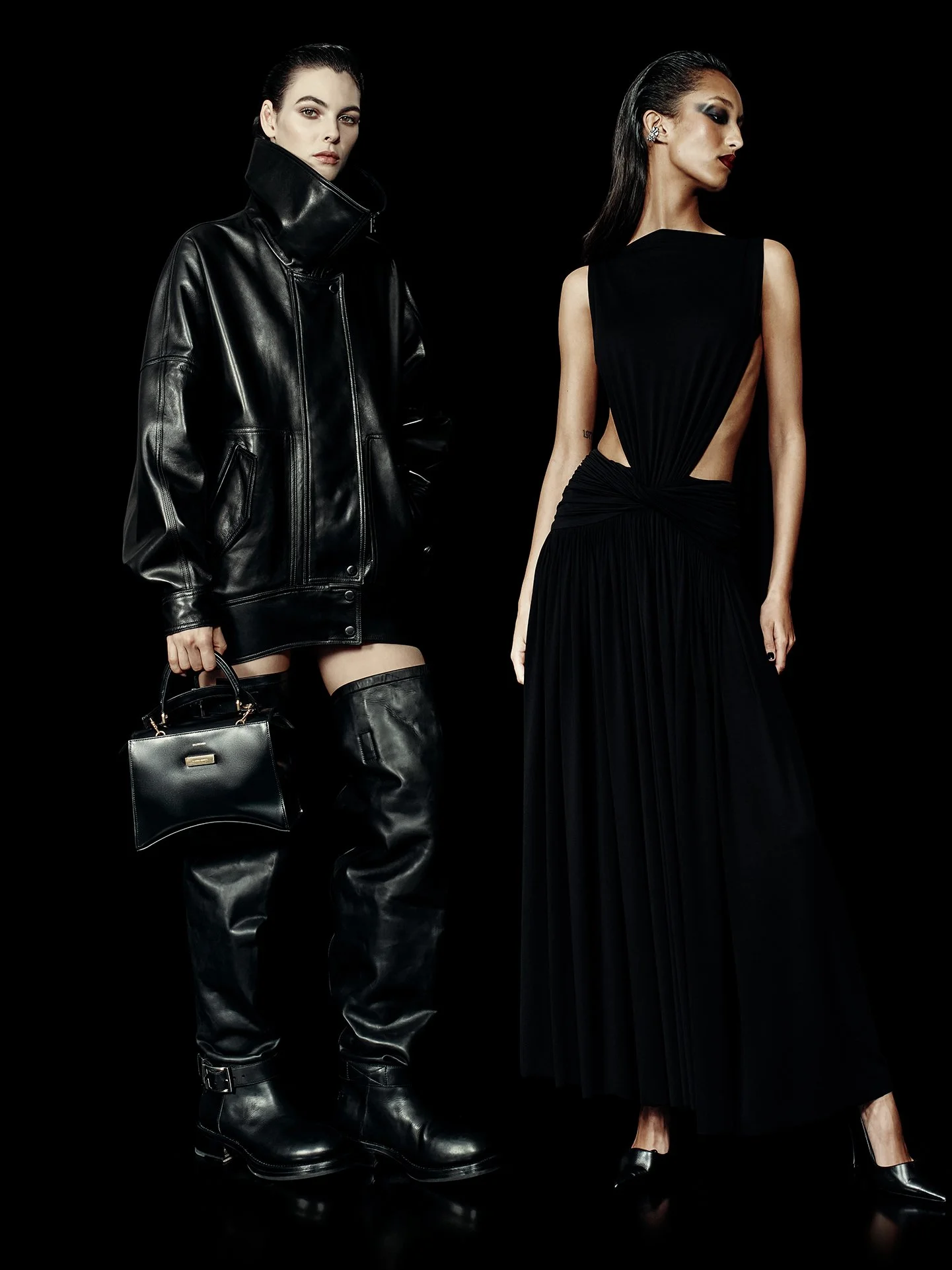 balenciaga leather dress The Winter 26 Womens and Mens collection — RODEO DRIVE Leather jacket