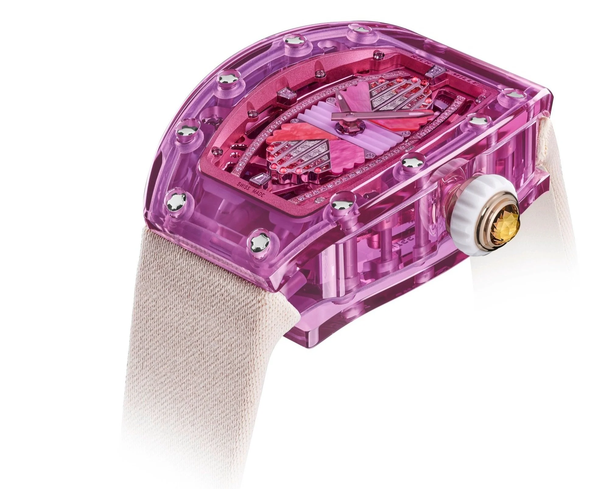 New Richard Mille 07-02 Automatic Sapphire Collection