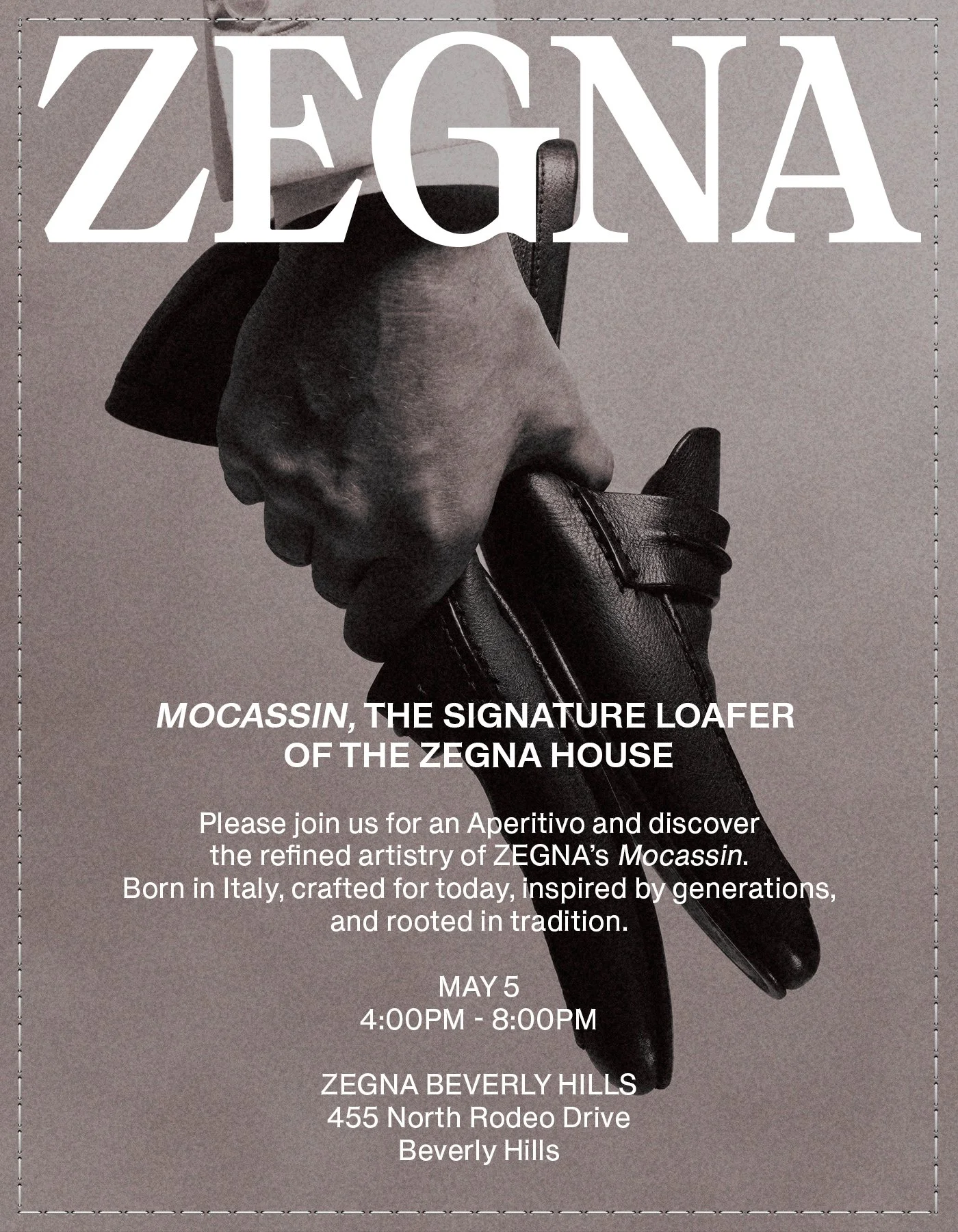 ZEGNA Aperitivo at the Beverly Hills Flagship