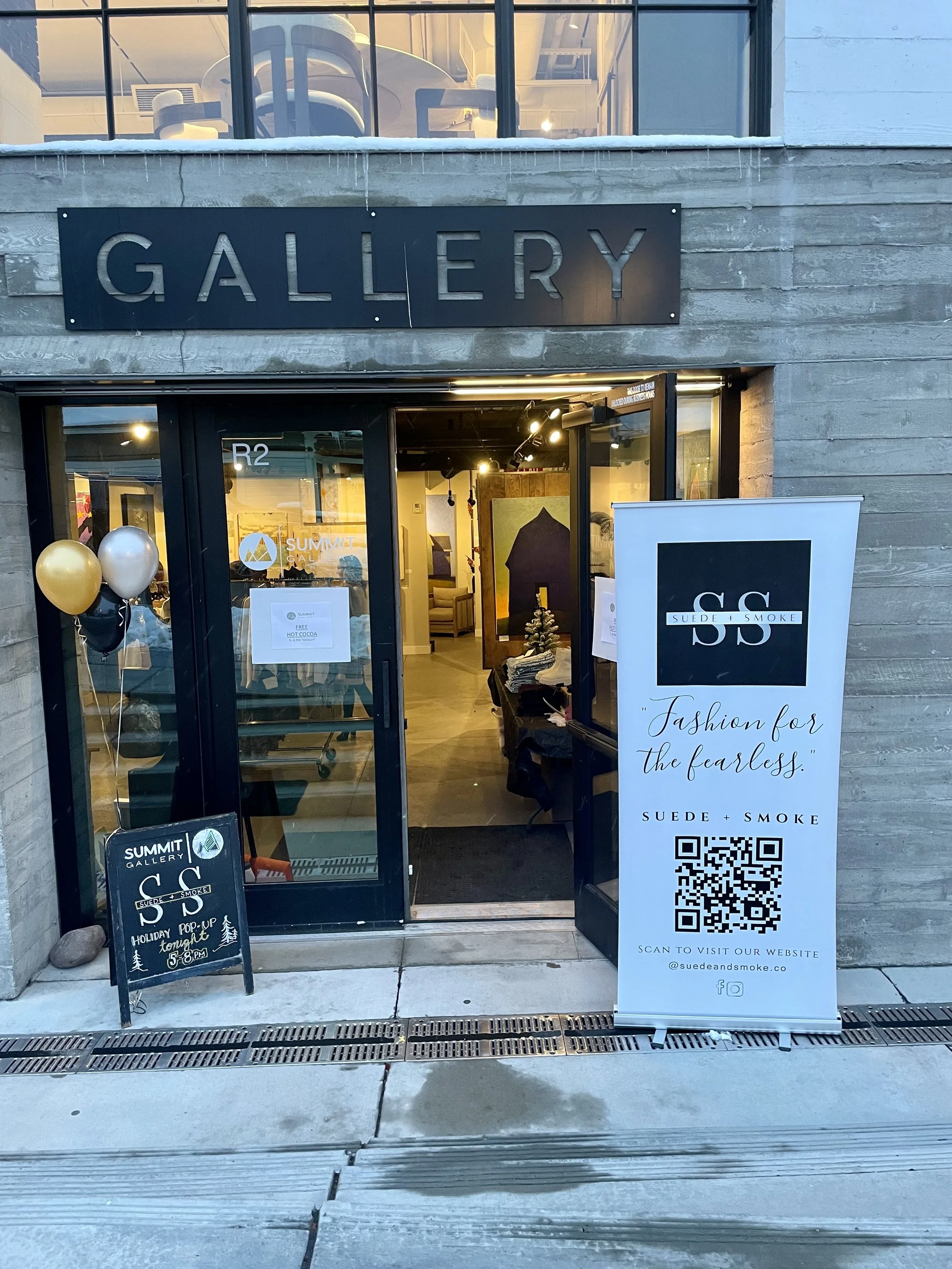 Our Holiday Pop-Up with Summit Gallery